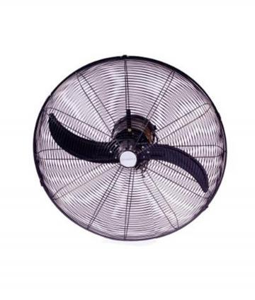 VENT DE PARED INDUSTRIAL V26W NEGRO ASPAS METALICA