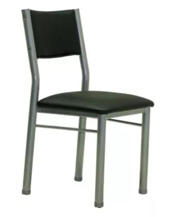 SILLA JULIANA ALUMINIO CUERINA