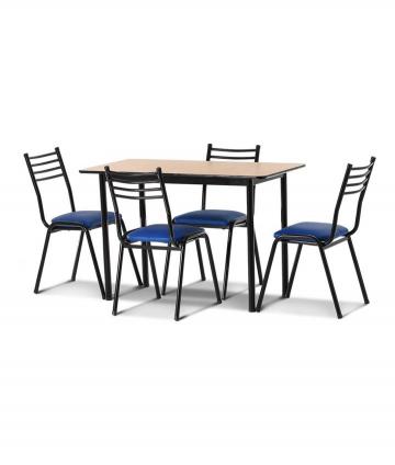 JUEGO DE COMEDOR 1,20 MAS 4 SILLAS PATAGONIA