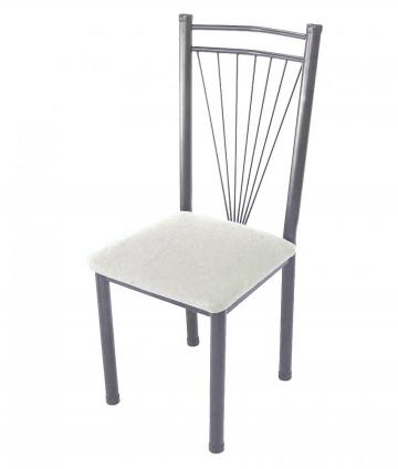 SILLA VALENCIA CA?O GRIS REF.CUERINA
