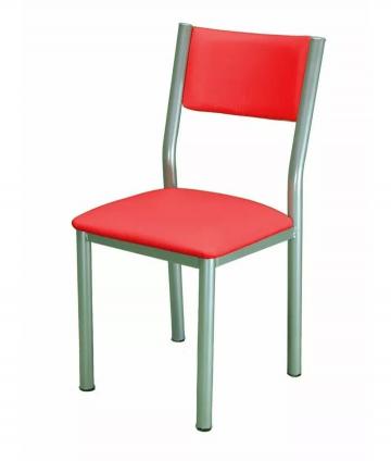 SILLA PRETORIA CA?O GRIS REF.CUERINA