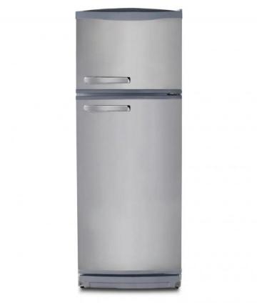 HELADERA MOD 2F1200P PLATINO CON FREEZER 237LITROS