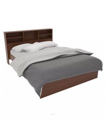 CAMA 2 PLAZA MOGNO CON REPISA COD.81