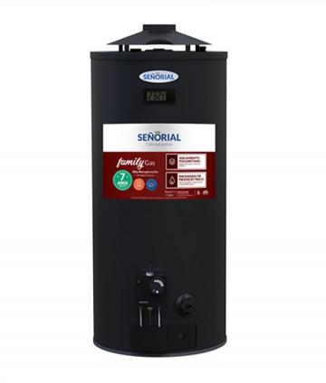 TERMOTANQUE 50L ALTA RECUPER.MG BLACK P/BOMBA