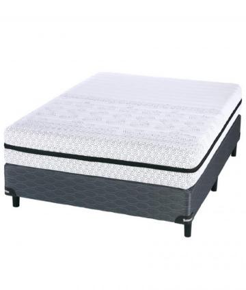 CONJUNTO 140X190X22 RELAX NUEVO GRIS ESPUMA
