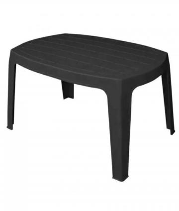 MESA PLASTICA RATONA 77X50 NEGRA MONOBLOCK
