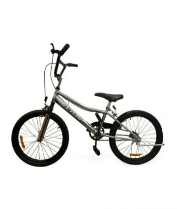 BICICLETA BMX R20 COD4143 CROMADA OVERSIZE RACER K