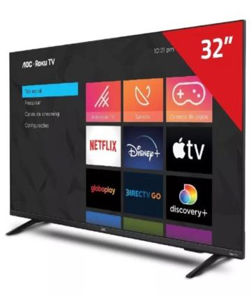 TV 32'LED MOD 32S5135/77 SMART HOME/ROKU