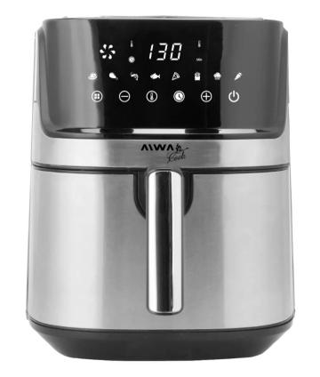 FREIDORA AW-FA65I 1700W DE AIRE 6.5LTS NEGRO SILVE