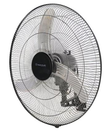VENT DE PARED INDUSTRIAL V22W NEGRO ASPAS METALICA
