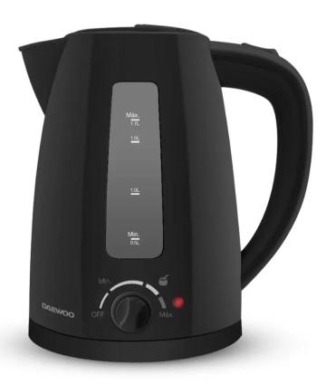 PAVA ELECTRICA WK-5422B 1.7LTS NEGRA C/MATE