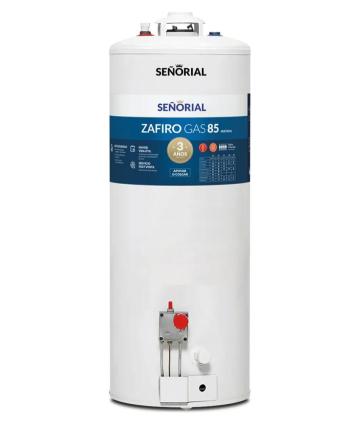 TERMOTANQUE GAS 85L MG ZAFIRO BCO