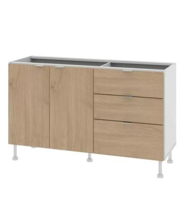 BAJO MESADA CTB140BRK ROBLE KENDAL