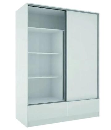 PLACARD ART.3130 2P CORREDIZAS 2CAJ.BLANCO