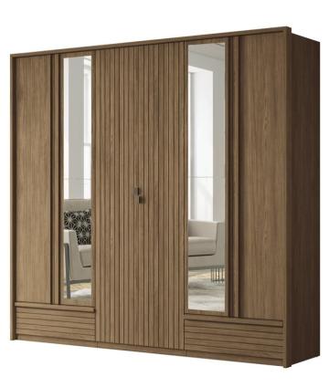 PLACARD DEMOCRATA MOD163144EP 6P JATOBA ESPEJO