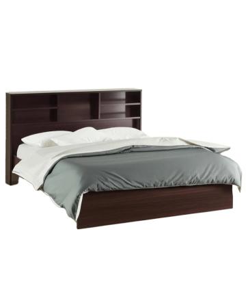 CAMA 2 PLAZA WENGUE COD.83 CON REPISA