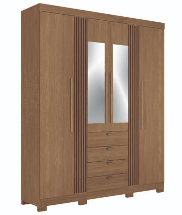 PLACARD AURORA MOD164744EP 4P JATOBA ESPEJO