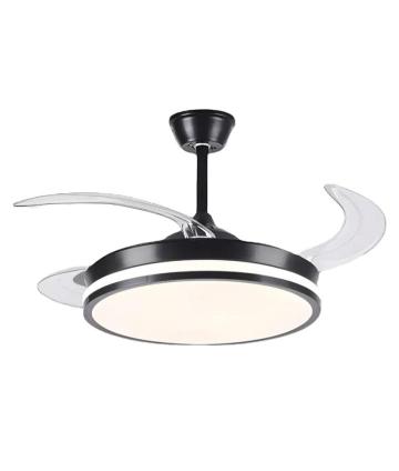 VENTILADOR DE TECHO Y42-5005DC NEGRO RETRACTIL