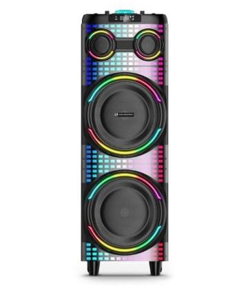 PARLANTE MONSTER POTENCIADO DOBLE LUCES LED