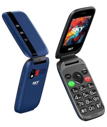 CELULAR LIBRE SKY-FLIP 4G RADIO AM/FM